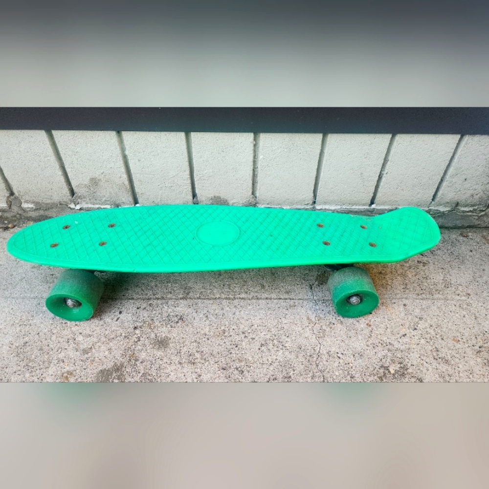 Green Penny Skateboard with Wheels